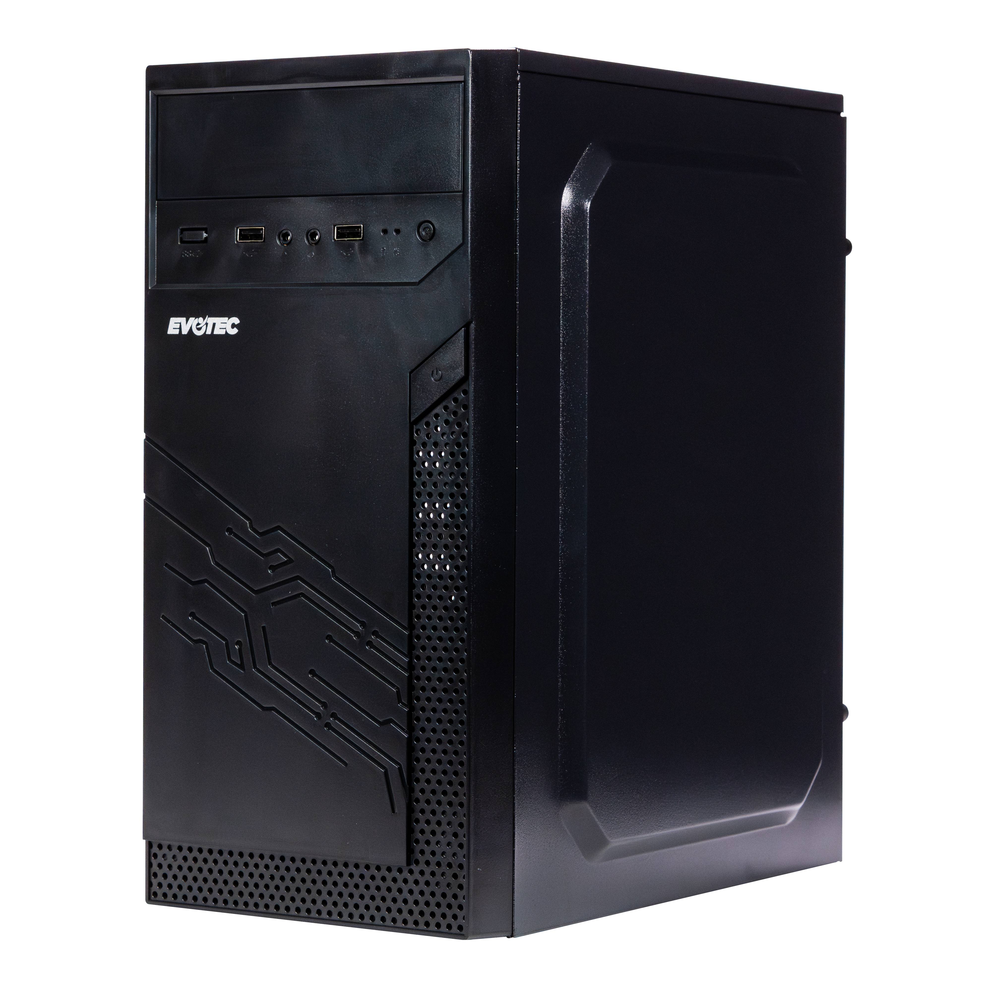 EVOTEC GABINETE MINI ATX FUENTE 500W EV-1024 - EVOTEC GABINETE MINI ATX FUENTE 500W EV-1024 -